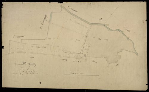 Plan du cadastre napoléonien - Fouilloy : Marché (Le), B2