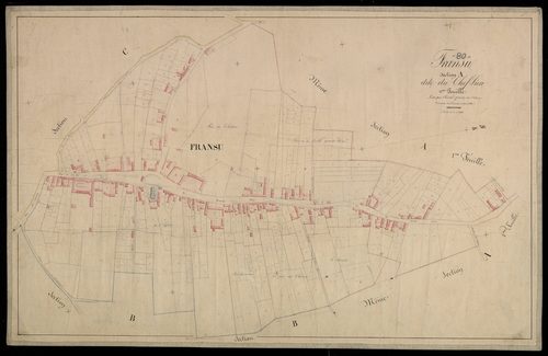 Plan du cadastre napoléonien - Fransu : Chef-lieu (Le), A2