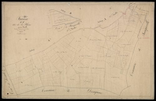 Plan du cadastre napoléonien - Fransu : Plaine (La), C