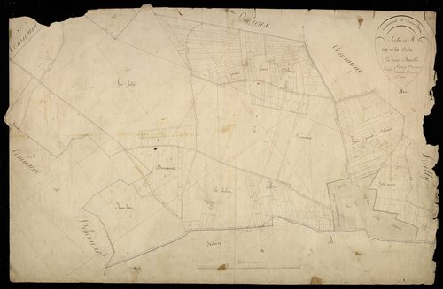 Plan du cadastre napoléonien - Franvillers : Folie (La), A