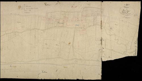 Plan du cadastre napoléonien - Fremontiers (Frémontier) : Vallée (La), E2