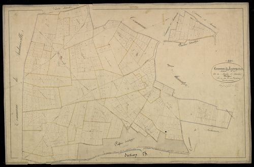 Plan du cadastre napoléonien - Fresnoy-Andainville : Moulin d'Aumatre (Le), A