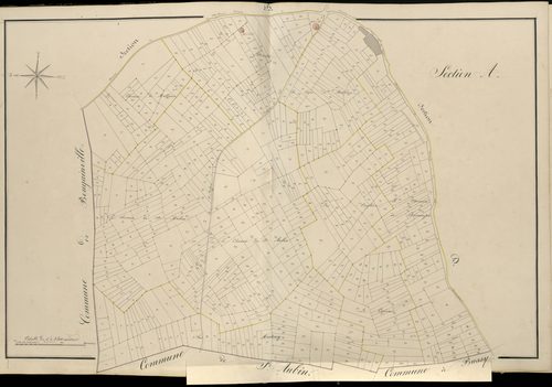 Plan du cadastre napoléonien - Atlas cantonal - Fresnoy-Au-Val (Fresnoy au Val) : A