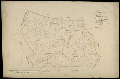 Plan du cadastre napoléonien - Fresnoy-Les-Roye : E2