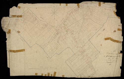 Plan du cadastre napoléonien - Fressenneville : Village (Le), D2