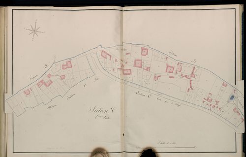 Plan du cadastre napoléonien - Atlas cantonal - Frise : C2