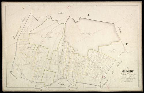 Plan du cadastre napoléonien - Frucourt : Chef-lieu (Le), C2