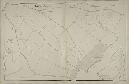 Plan du cadastre napoléonien - Gezaincourt : A1