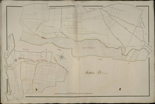 Plan du cadastre napoléonien - Gezaincourt : B1