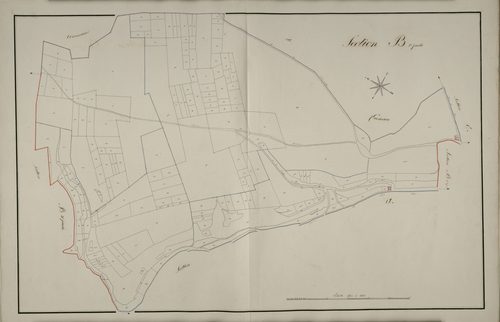 Plan du cadastre napoléonien - Grouches-Luchuel (Grouches Luchuel) : B2