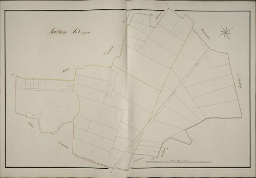 Plan du cadastre napoléonien - Grouches-Luchuel (Grouches Luchuel) : D1