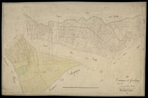 Plan du cadastre napoléonien - Guerbigny : F1