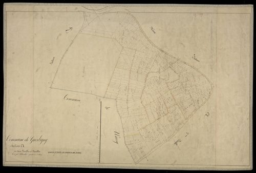 Plan du cadastre napoléonien - Guerbigny : A1