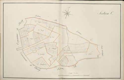 Plan du cadastre napoléonien - Atlas cantonal - Guignemicourt : C