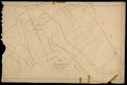 Plan du cadastre napoléonien - Hallencourt (Hocquincourt) : Etamini, C