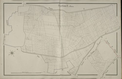 Plan du cadastre napoléonien - Harbonnieres : E2