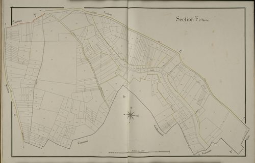 Plan du cadastre napoléonien - Harbonnieres : F2