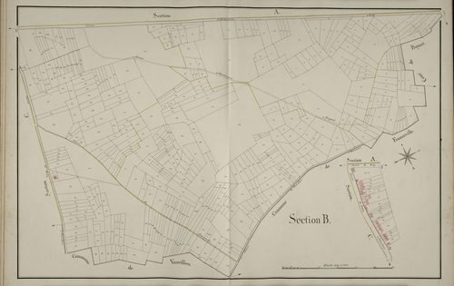 Plan du cadastre napoléonien - Harbonnieres : B