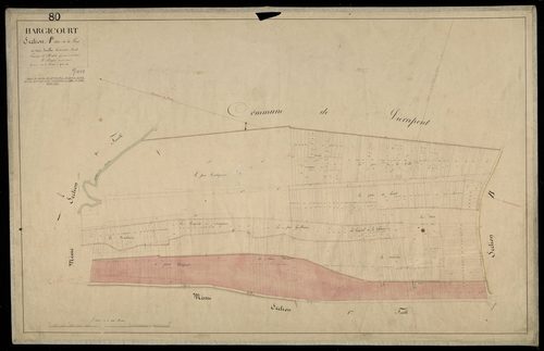 Plan du cadastre napoléonien - Hargicourt : Forêt (La), A3