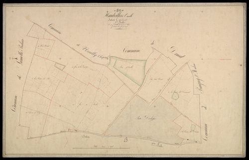 Plan du cadastre napoléonien - Hautvillers-Ouville (Hautvillers Ouville) : Ouville, C1