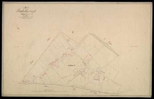 Plan du cadastre napoléonien - Hautvillers-Ouville (Hautvillers Ouville) : Ouville, C2
