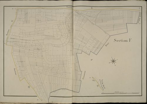 Plan du cadastre napoléonien - Hebecourt : F