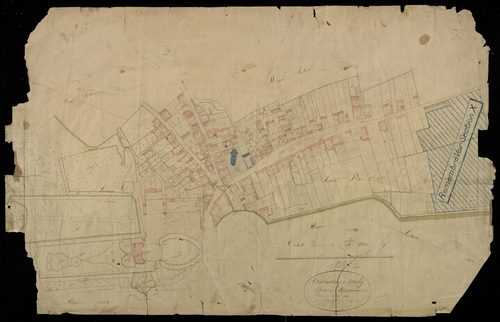 Plan du cadastre napoléonien - Heilly : B1 et partie développée de C1