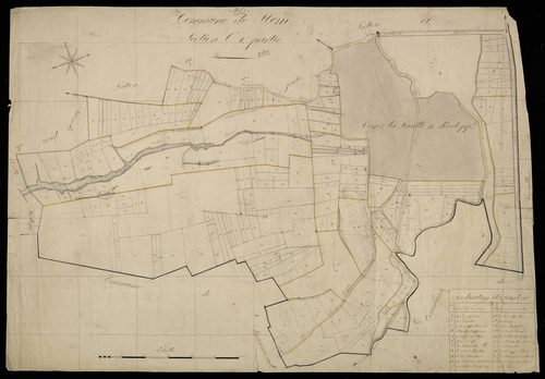 Plan du cadastre napoléonien - Hem-Hardinval (Hem) : C1