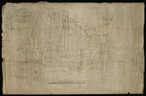 Plan du cadastre napoléonien - Herbecourt : C