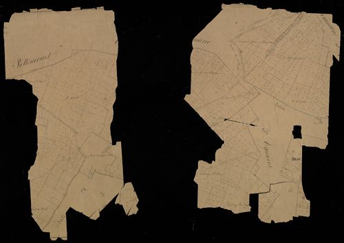 Plan du cadastre napoléonien - Hescamps (Hescamps Saint-Clair) : [A2]