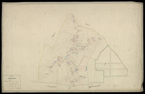 Plan du cadastre napoléonien - Hornoy-le-Bourg (Tronchoy) : Bézencourt, A2