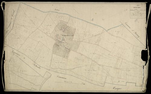 Plan du cadastre napoléonien - Hornoy-le-Bourg (Tronchoy) : Boulainvillers, C