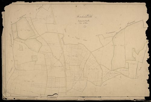 Plan du cadastre napoléonien - Hucheneville : Villers, A2