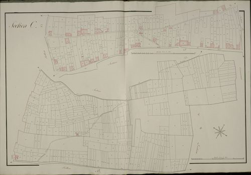 Plan du cadastre napoléonien - Humbercourt : C