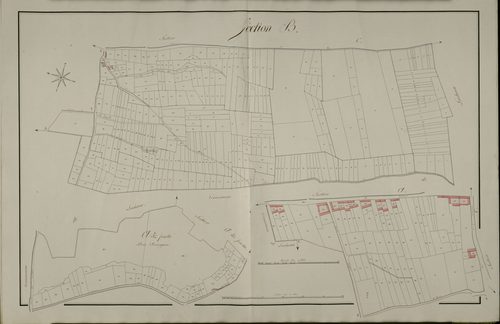 Plan du cadastre napoléonien - Humbercourt : A5 et B