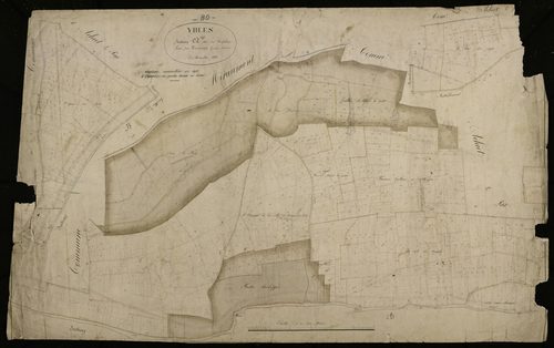 Plan du cadastre napoléonien - Irles : Templiers (Les), A