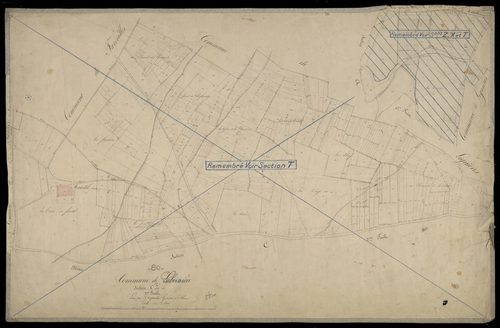 Plan du cadastre napoléonien - Laboissiere-en-Santerre (Laboissière) : C1