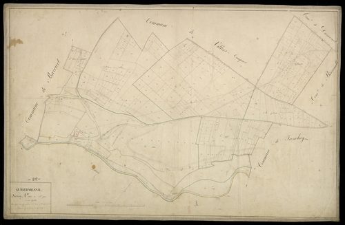 Plan du cadastre napoléonien - Lafresguimont-Saint-Martin (Guibermesnil) : Saint-Jean, A