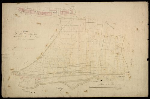 Plan du cadastre napoléonien - Lamotte-Brebiere (La Motte Brebière) : B2
