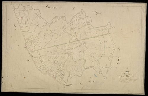 Plan du cadastre napoléonien - Lancheres : Malassise (La), B