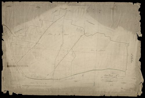 Plan du cadastre napoléonien - Liancourt-Fosse (Liancourt) : Bourie (La), A