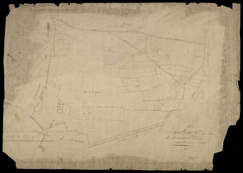 Plan du cadastre napoléonien - Liancourt-Fosse (Liancourt) : Justice (La), C2