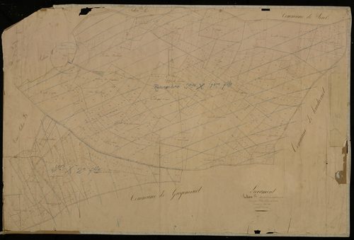 Plan du cadastre napoléonien - Lieramont : Haie Colart (La), B1