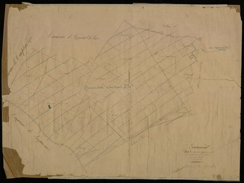 Plan du cadastre napoléonien - Lieramont : Chef-lieu (Le), C1
