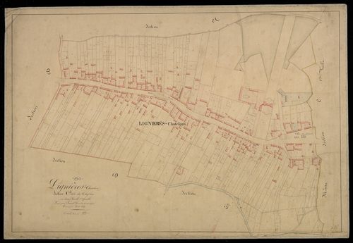 Plan du cadastre napoléonien - Lignieres-Chatelain : Chef-lieu (Le), C2
