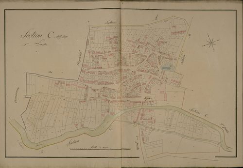Plan du cadastre napoléonien - Long : Chef Lieu (Le), C1