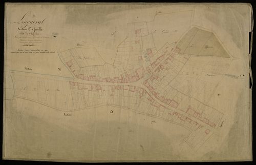 Plan du cadastre napoléonien - Longueval : Chef-lieu (Le), C1
