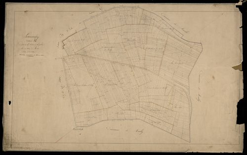 Plan du cadastre napoléonien - Louvrechy : Couture l'Arbre (La), A