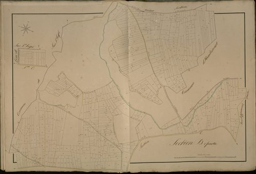 Plan du cadastre napoléonien - Lucheux : D1
