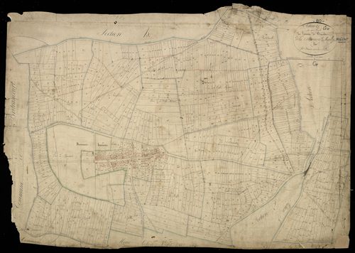 Plan du cadastre napoléonien - Mailly-Maillet (Mailly) : Hameau de Baussart (Le), G
